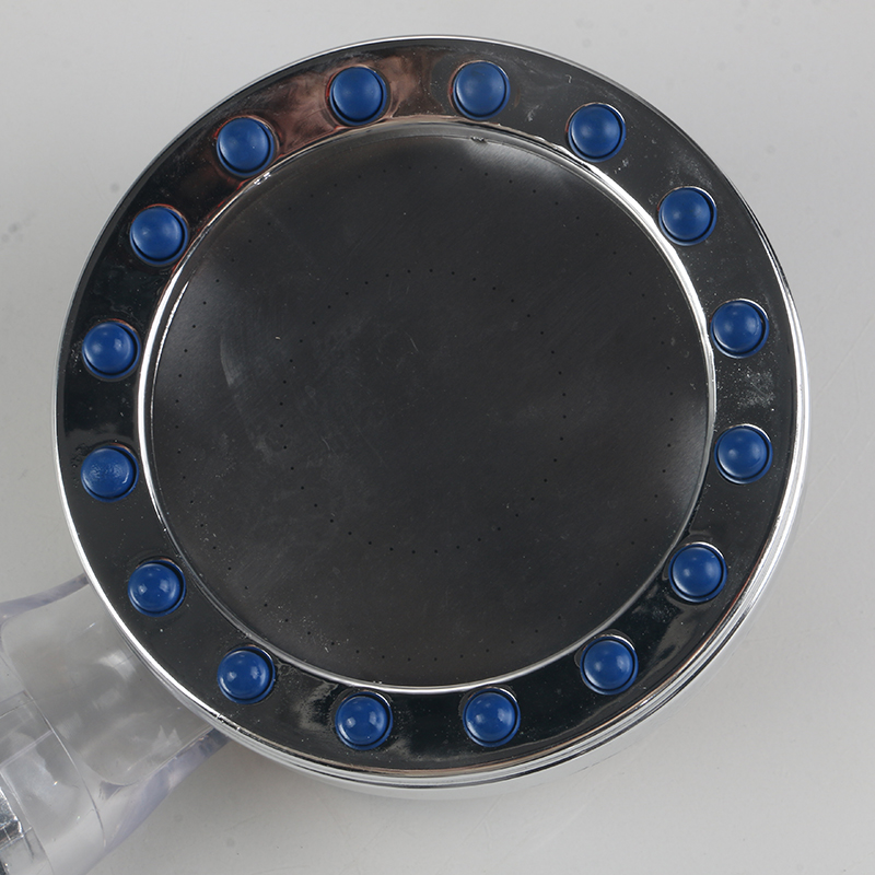 Серебряная насадка для душа Flow