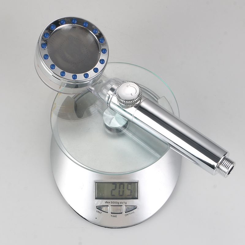 Серебряная насадка для душа Flow